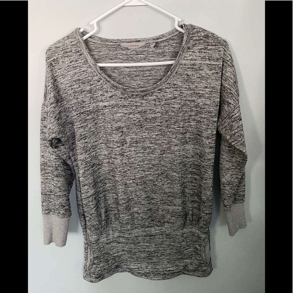 Athleta 3/4 Sleeve‎ Sweatshirt XS So Soft!